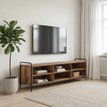 vidaXL Szafka pod telewizor 140 x 39,5 x 50 cm Stare drewno
