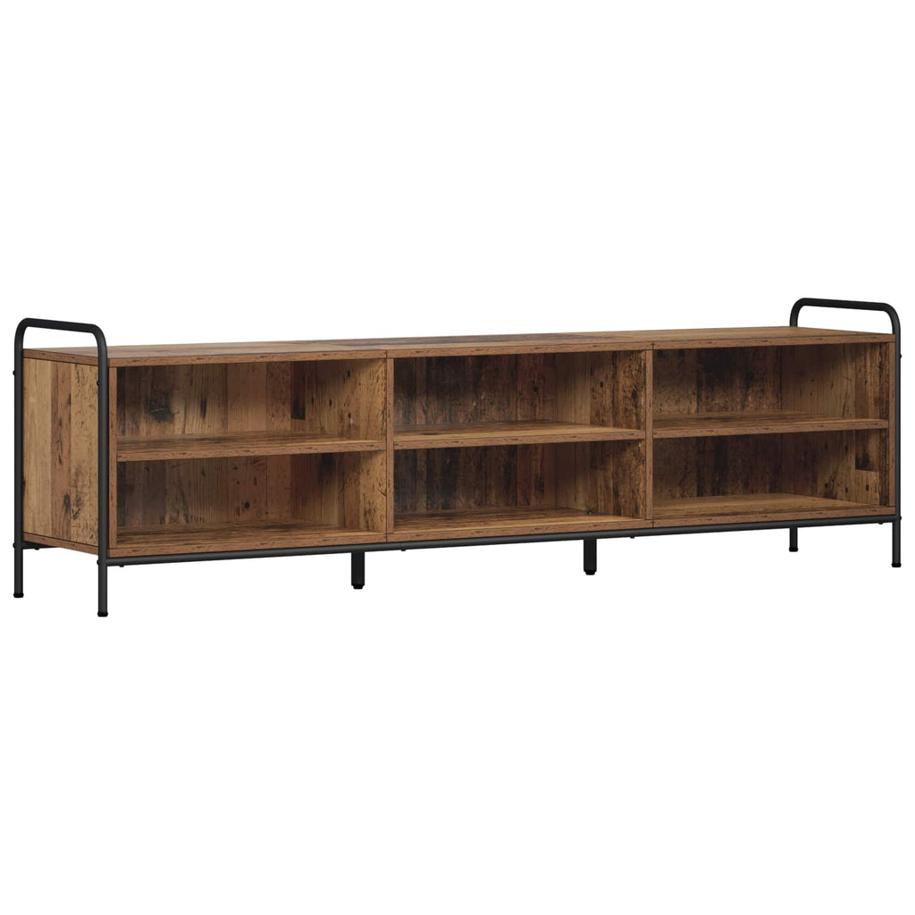 vidaXL Szafka pod telewizor 140 x 39,5 x 50 cm Stare drewno