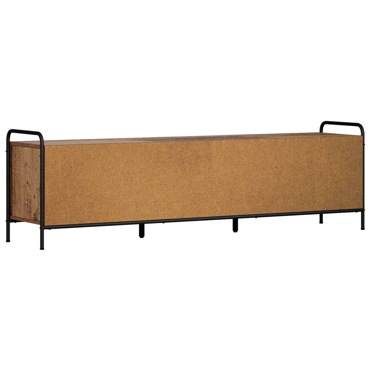 vidaXL Szafka pod telewizor 140 x 39,5 x 50 cm Stare drewno