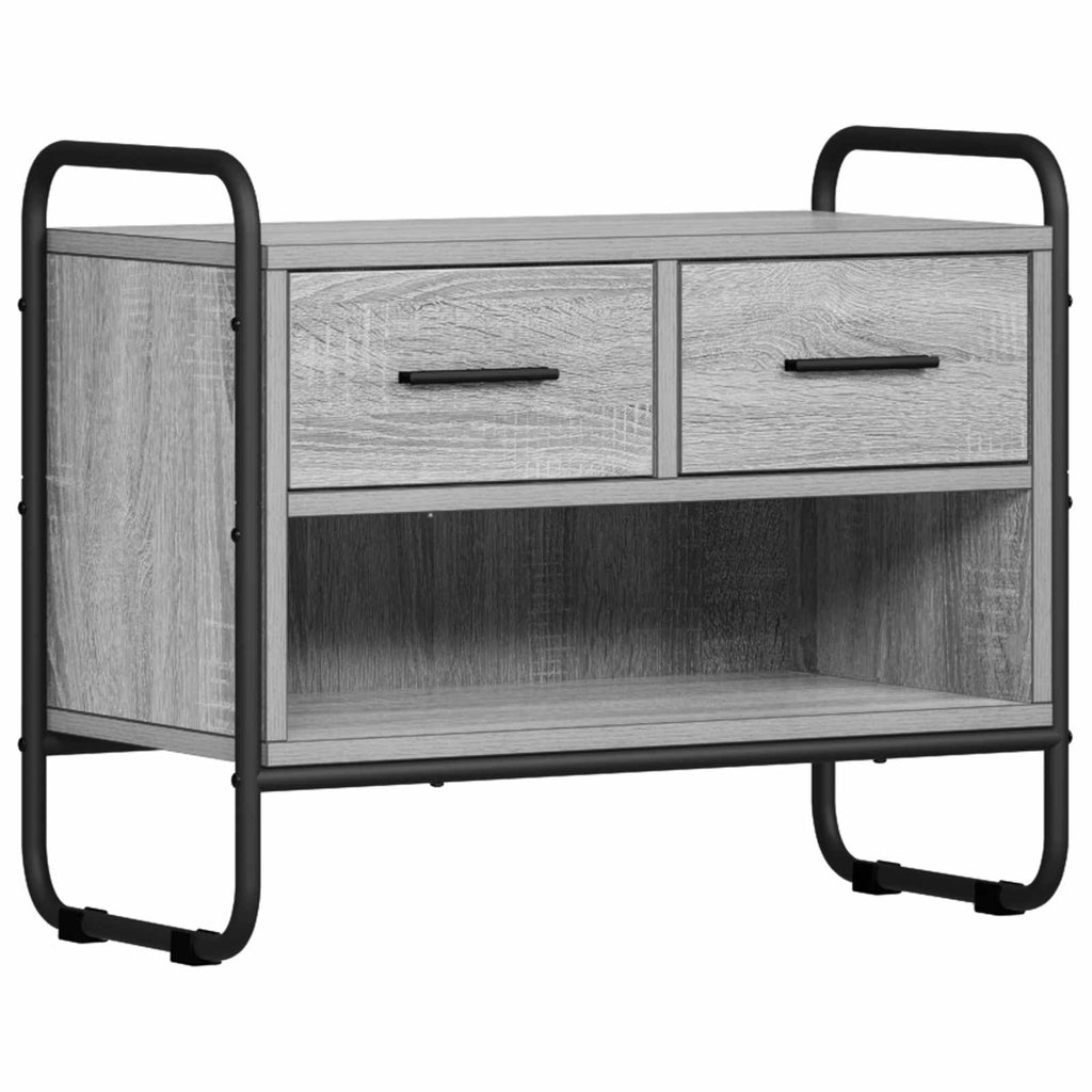 vidaXL Szafka pod telewizor 60 x 30 x 50 cm Szary Sonoma