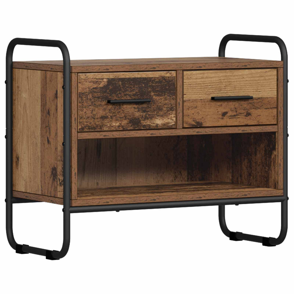 vidaXL Szafka pod telewizor 60 x 30 x 50 cm Stare drewno