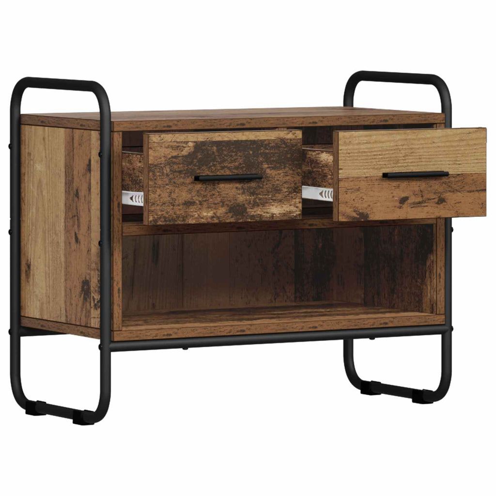 vidaXL Szafka pod telewizor 60 x 30 x 50 cm Stare drewno