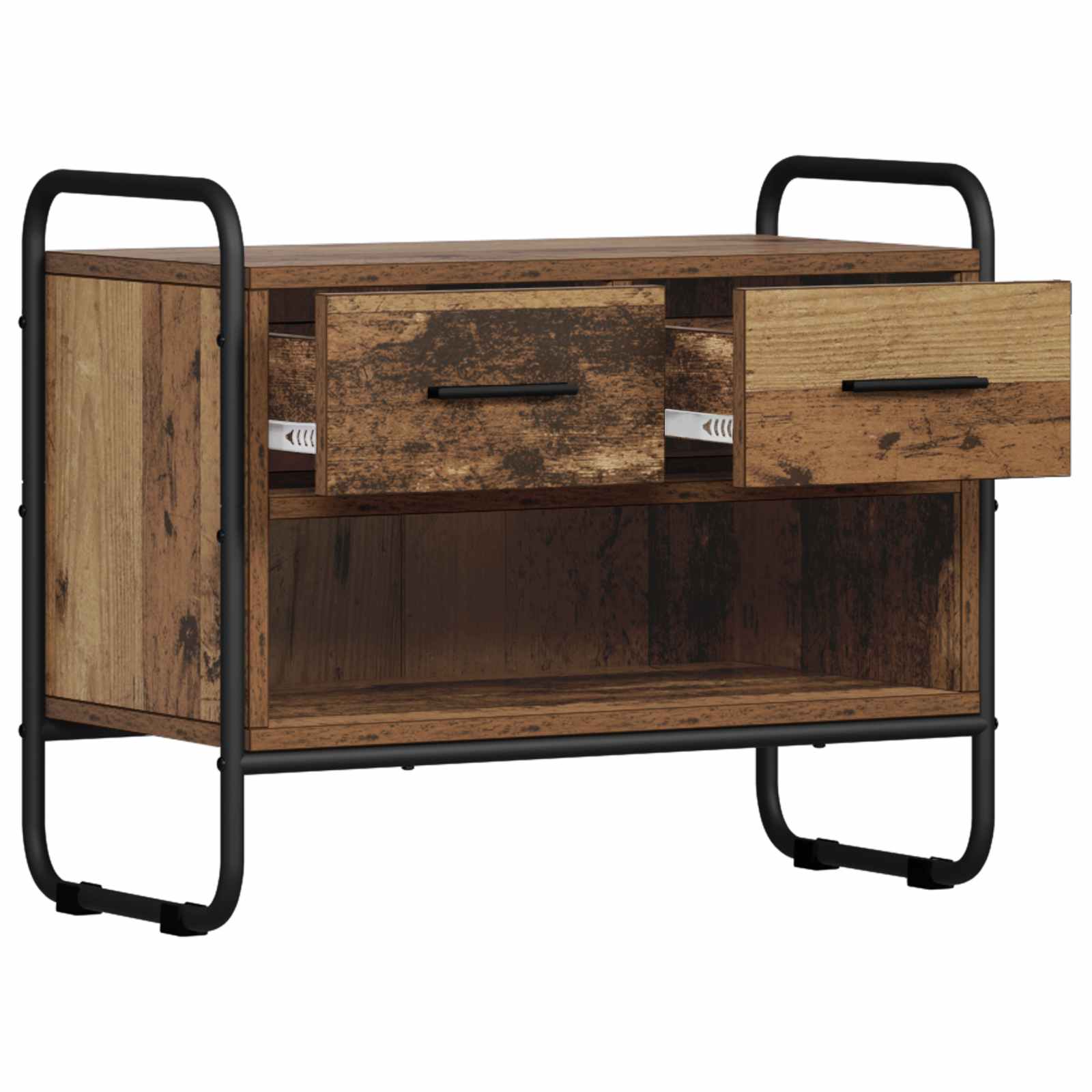 vidaXL Szafka pod telewizor 60 x 30 x 50 cm Stare drewno