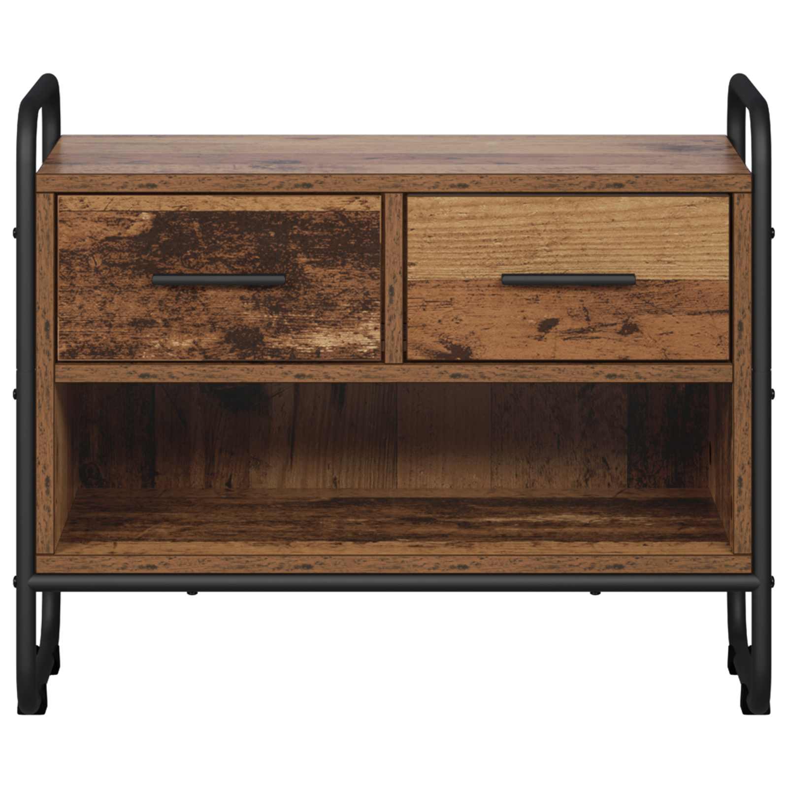vidaXL Szafka pod telewizor 60 x 30 x 50 cm Stare drewno