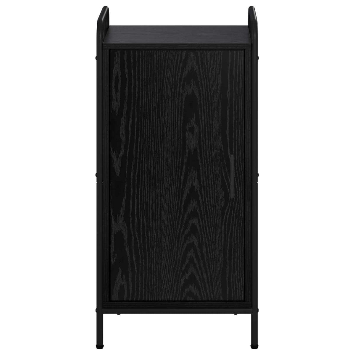 vidaXL Bufet Czarny dąb 97 x 33 x 81 cm Drewno inżynieryjne