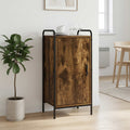 vidaXL Bufet Dąb wędzony 97 x 33 x 81 cm Drewno inżynieryjne