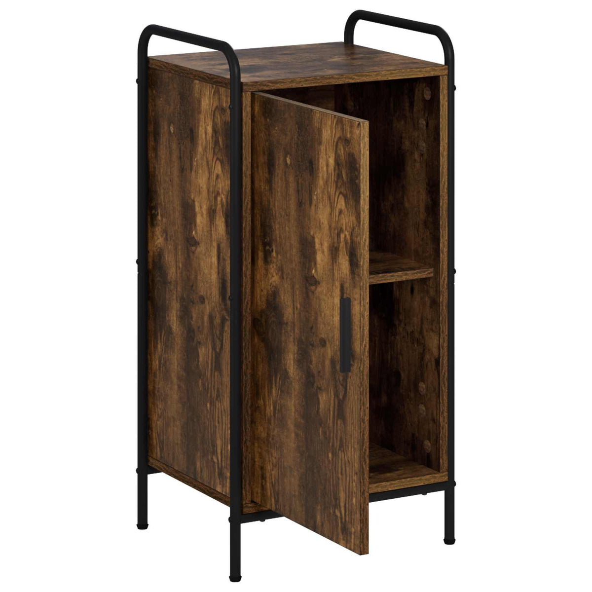 vidaXL Bufet Dąb wędzony 97 x 33 x 81 cm Drewno inżynieryjne
