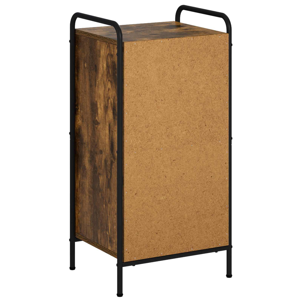 vidaXL Bufet Dąb wędzony 97 x 33 x 81 cm Drewno inżynieryjne