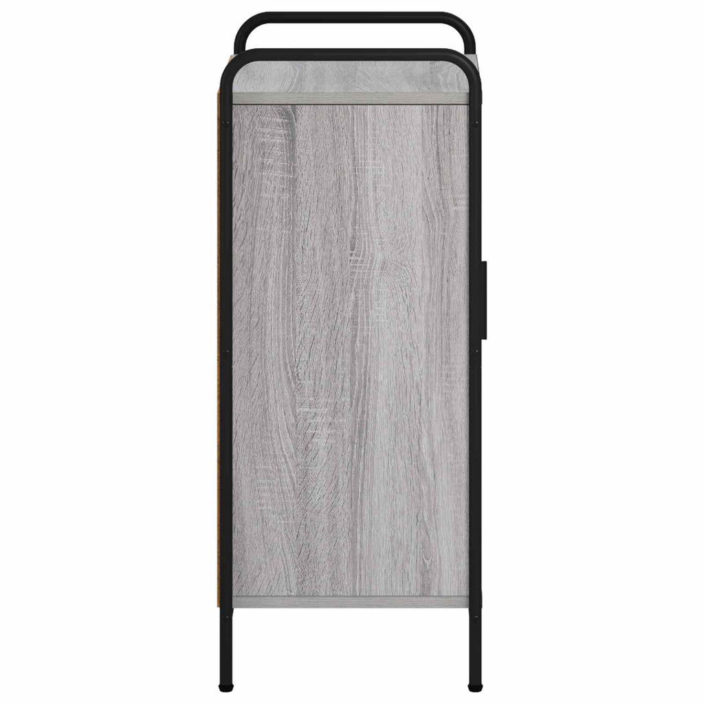 vidaXL Bufet Szary Sonoma 97 x 33 x 81 cm Drewno inżynieryjne