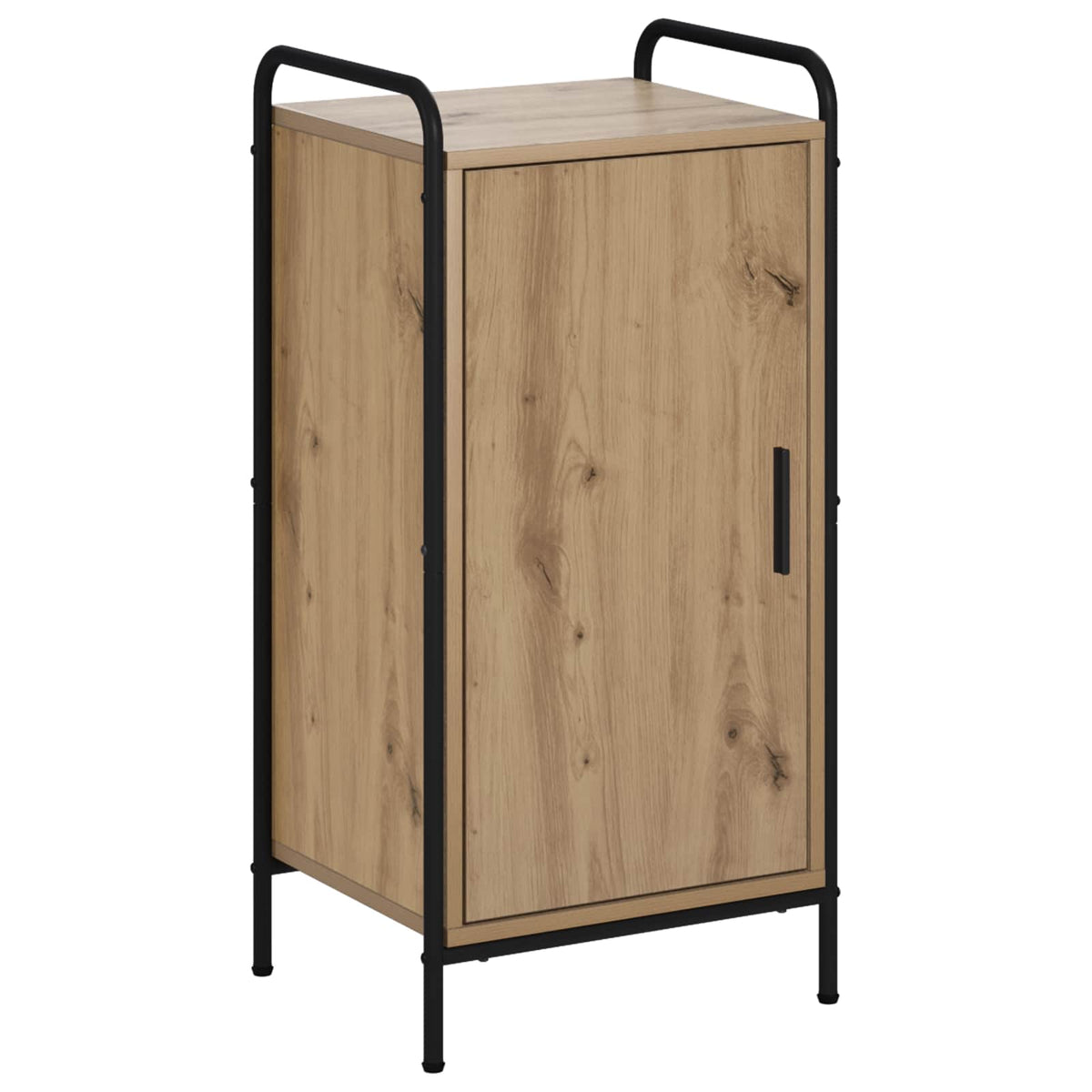 vidaXL Bufet Dąb artisan 97 x 33 x 81 cm Drewno inżynieryjne