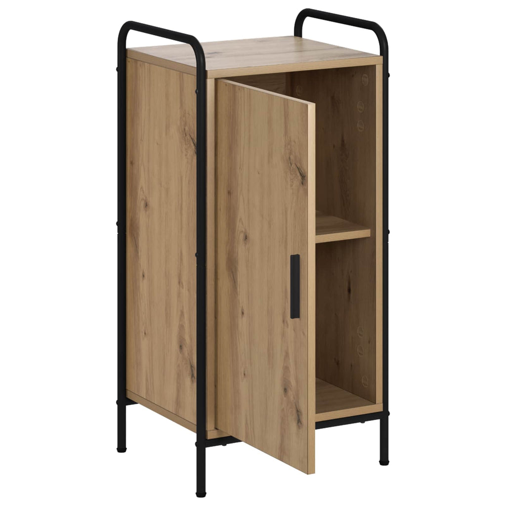 vidaXL Bufet Dąb artisan 97 x 33 x 81 cm Drewno inżynieryjne