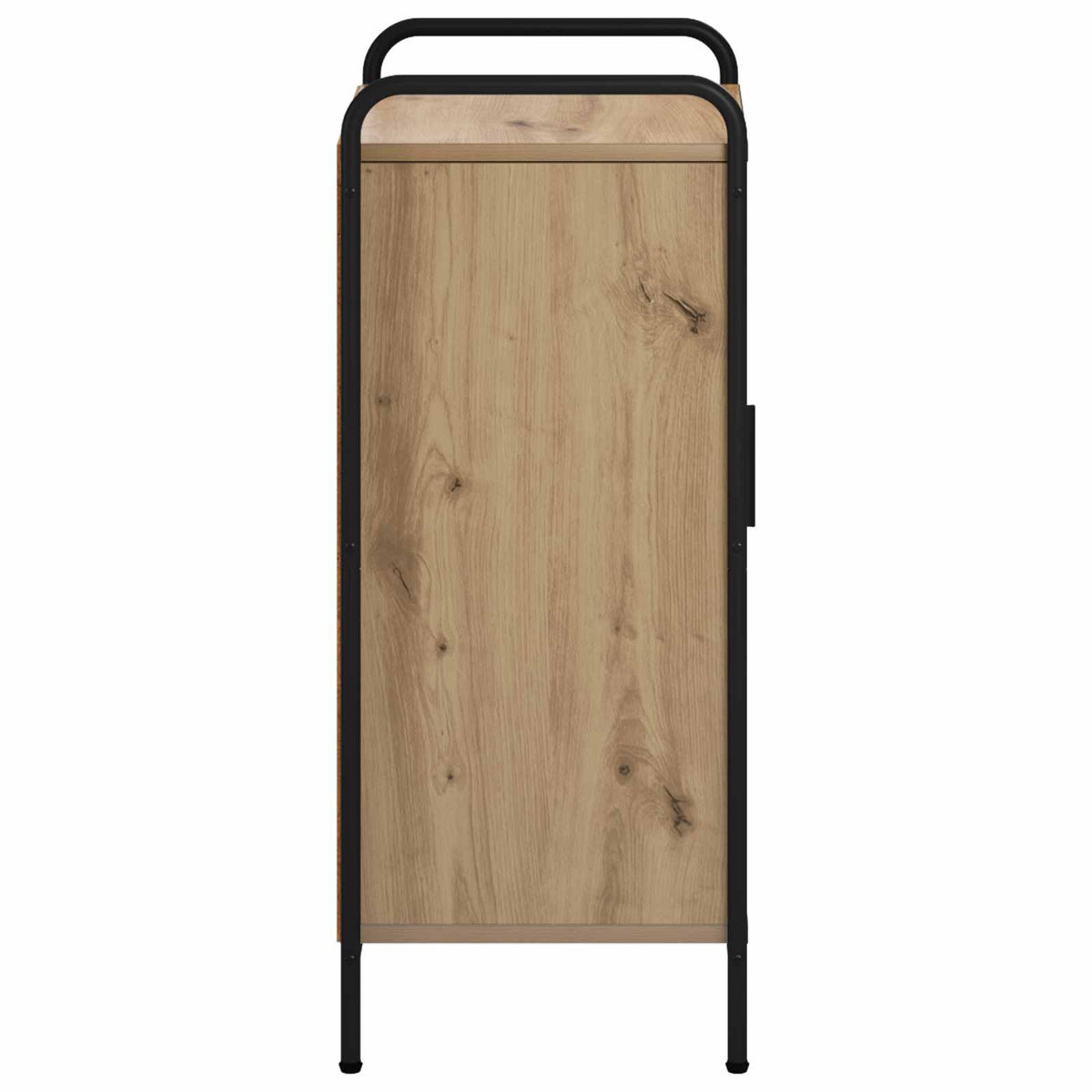 vidaXL Bufet Dąb artisan 97 x 33 x 81 cm Drewno inżynieryjne