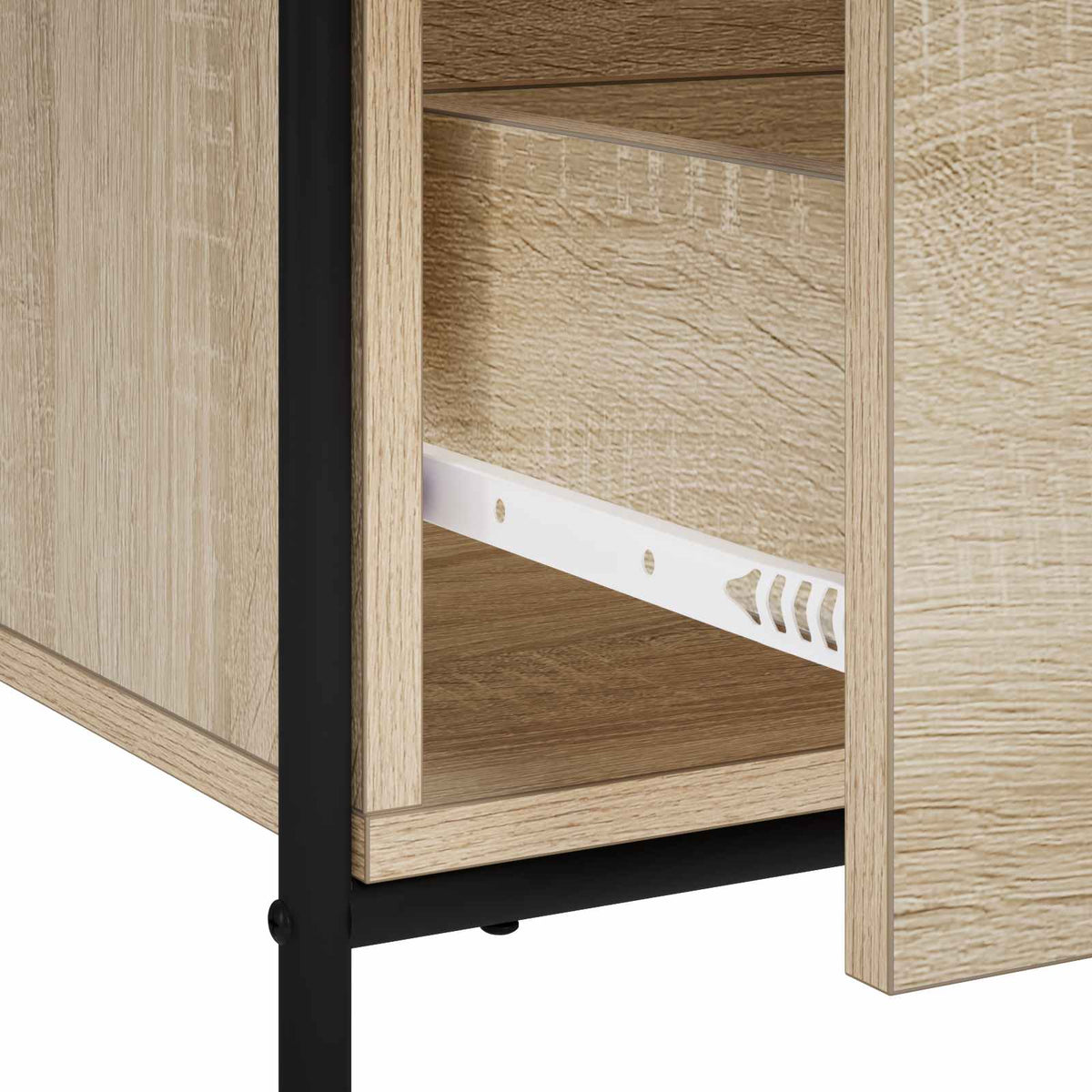 vidaXL Bufet dąb Sonoma 97 x 33 x 81 cm Drewno inżynieryjne