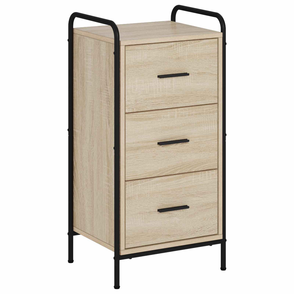 vidaXL Bufet dąb Sonoma 97 x 33 x 81 cm Drewno inżynieryjne