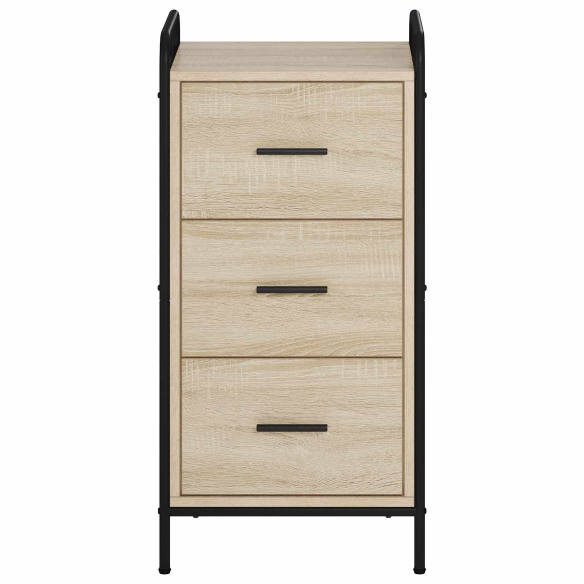 vidaXL Bufet dąb Sonoma 97 x 33 x 81 cm Drewno inżynieryjne