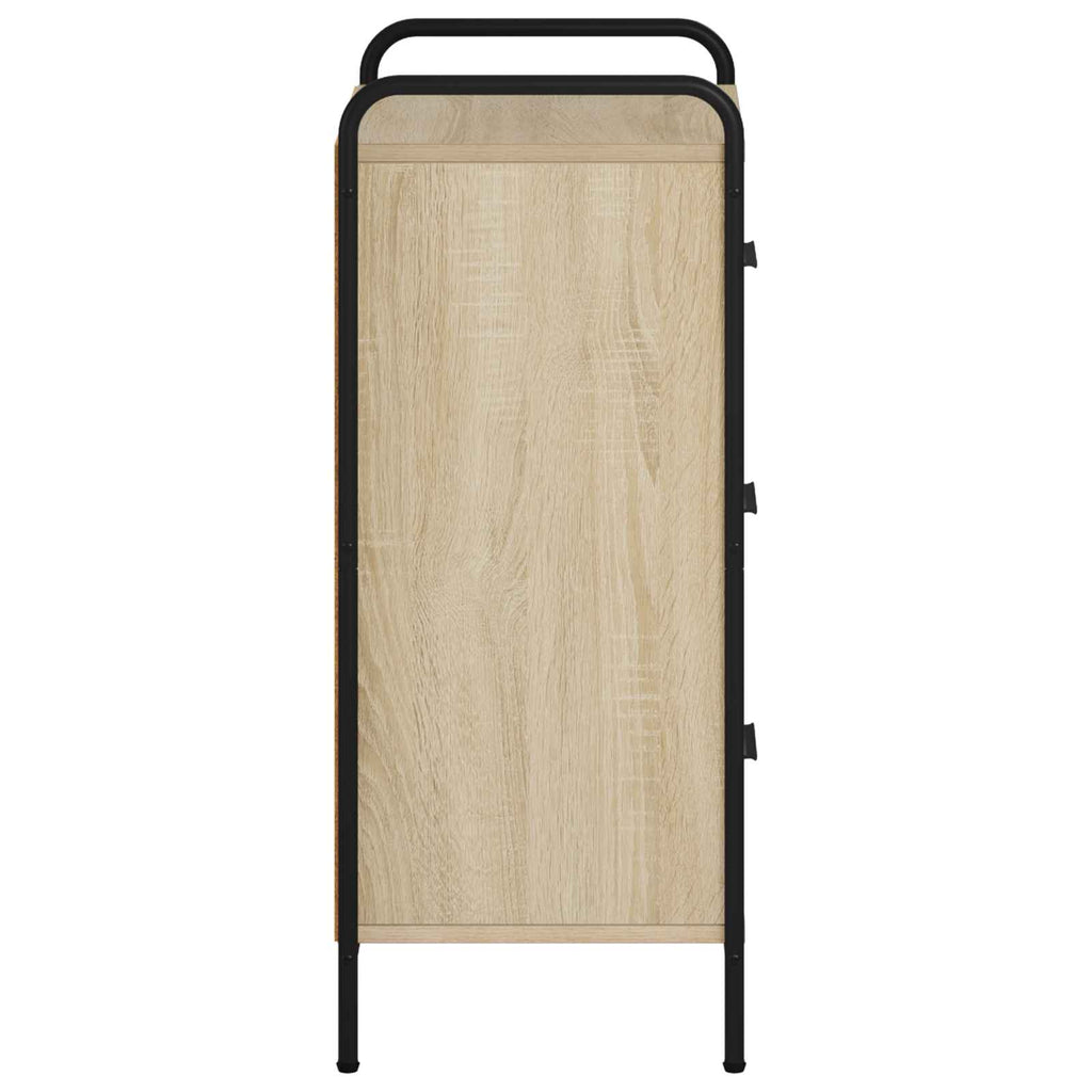 vidaXL Bufet dąb Sonoma 97 x 33 x 81 cm Drewno inżynieryjne