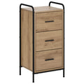 vidaXL Bufet Dąb artisan 97 x 33 x 81 cm Drewno inżynieryjne