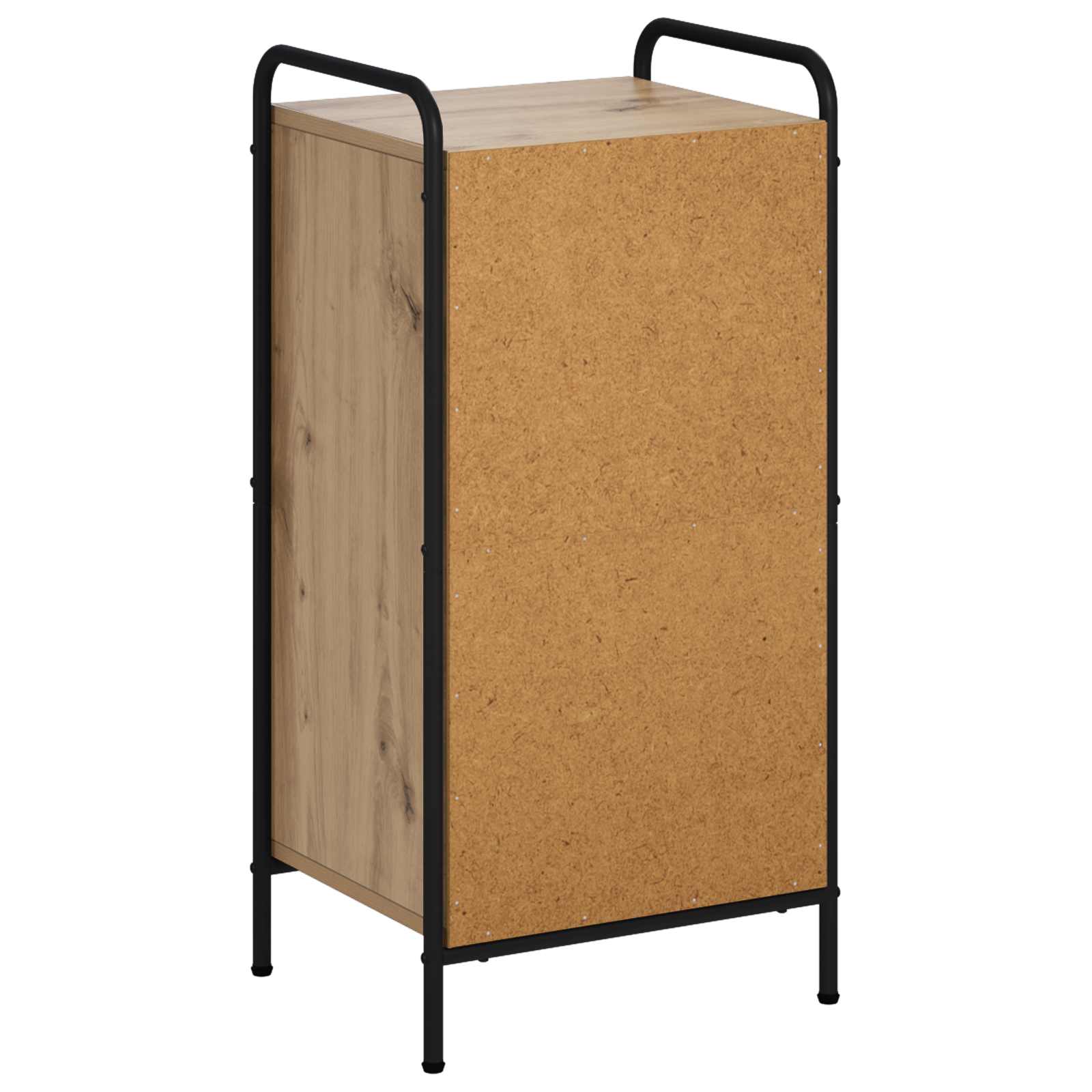 vidaXL Bufet Dąb artisan 97 x 33 x 81 cm Drewno inżynieryjne