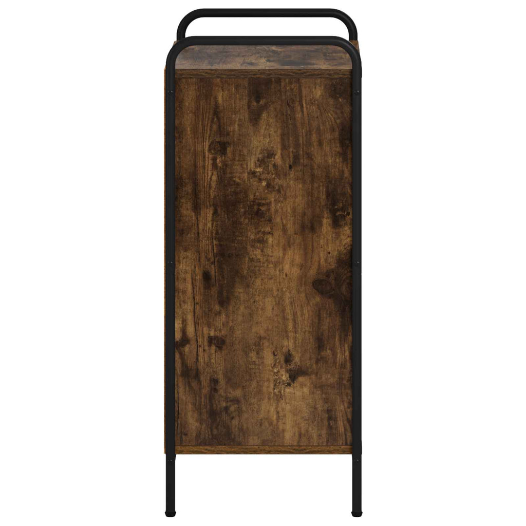 vidaXL Bufet Dąb wędzony 97 x 33 x 81 cm Drewno inżynieryjne