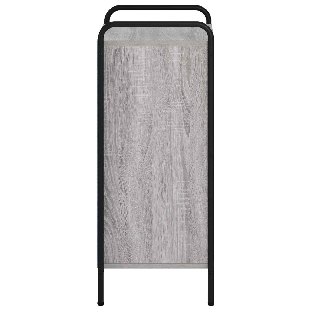 vidaXL Bufet Szary Sonoma 97 x 33 x 81 cm Drewno inżynieryjne