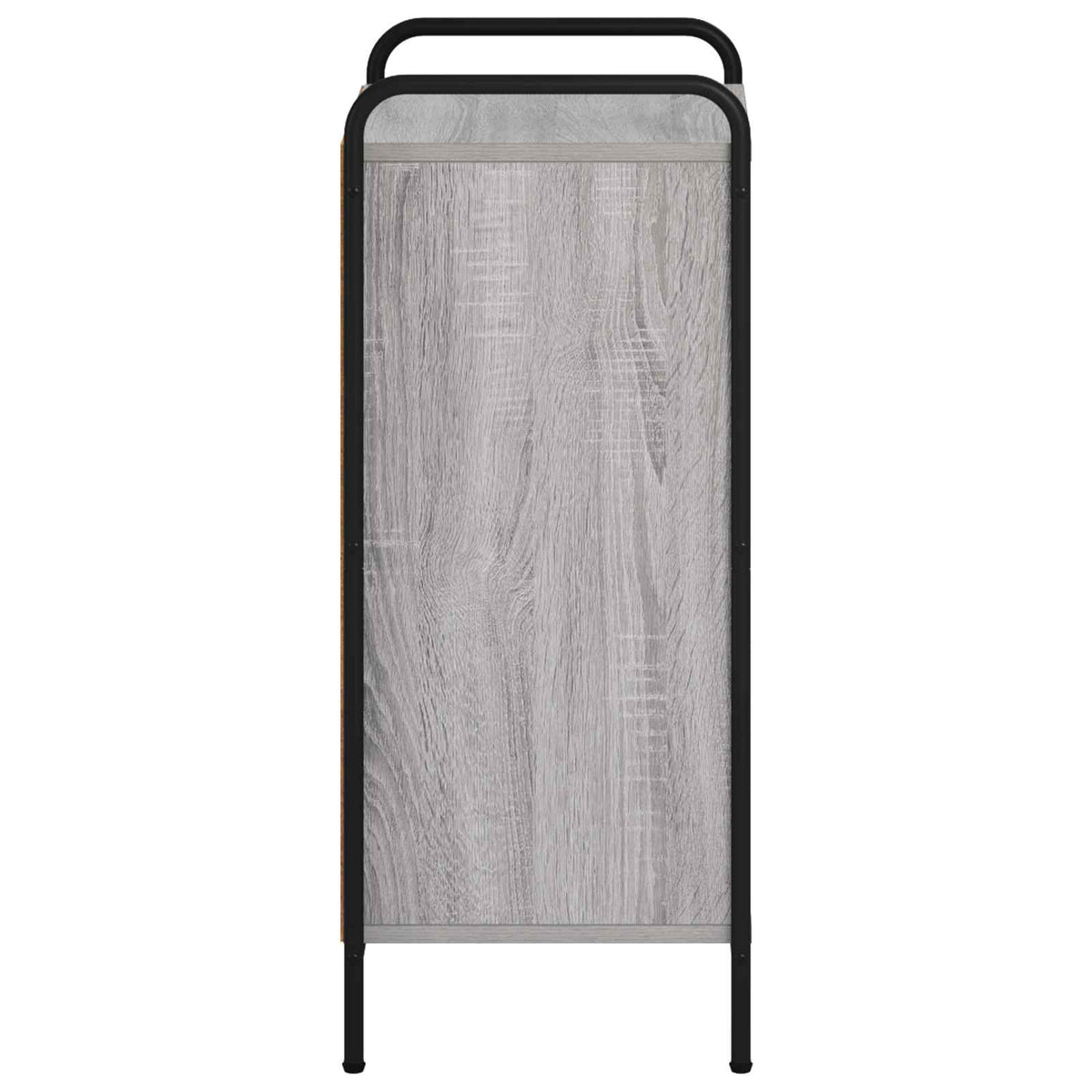 vidaXL Bufet Szary Sonoma 97 x 33 x 81 cm Drewno inżynieryjne