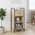 vidaXL Bufet dąb Sonoma 97 x 33 x 81 cm Drewno inżynieryjne