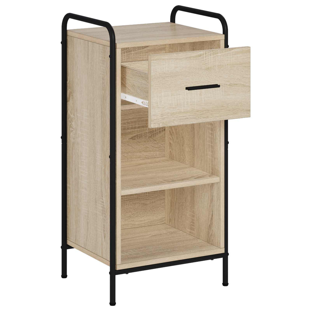 vidaXL Bufet dąb Sonoma 97 x 33 x 81 cm Drewno inżynieryjne