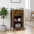 vidaXL Bufet Dąb wędzony 97 x 33 x 81 cm Drewno inżynieryjne