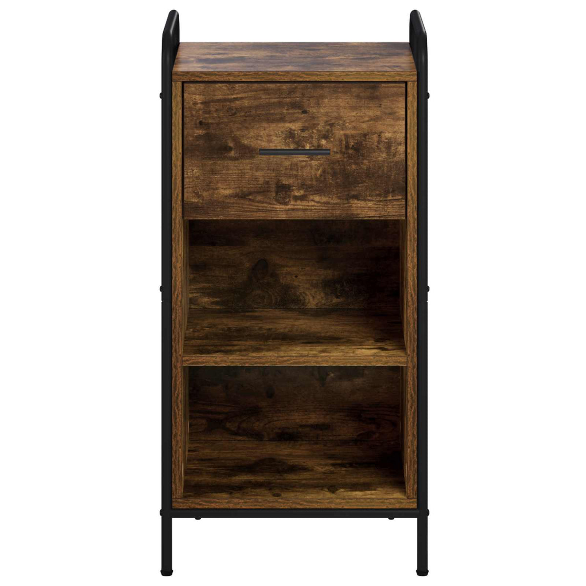 vidaXL Bufet Dąb wędzony 97 x 33 x 81 cm Drewno inżynieryjne
