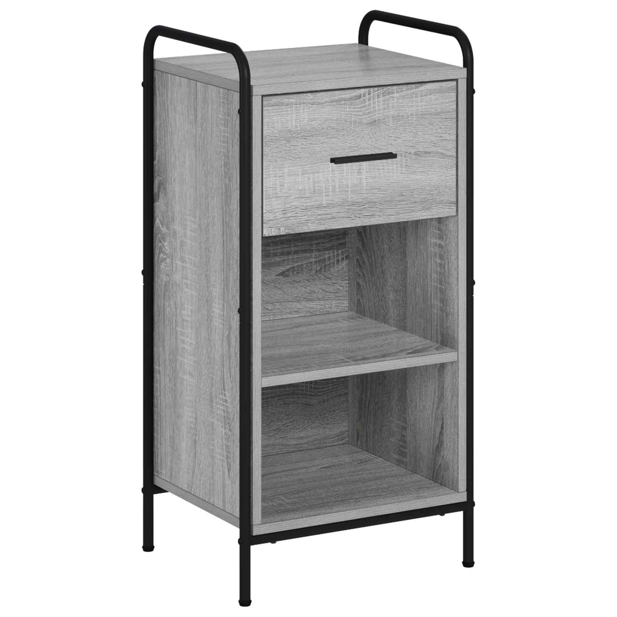vidaXL Bufet Szary Sonoma 97 x 33 x 81 cm Drewno inżynieryjne