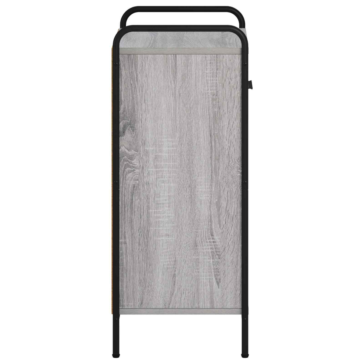 vidaXL Bufet Szary Sonoma 97 x 33 x 81 cm Drewno inżynieryjne