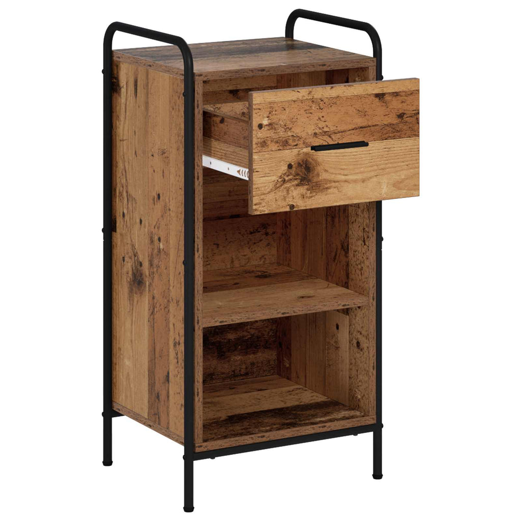 vidaXL Bufet Stare drewno 97 x 33 x 81 cm Drewno inżynieryjne
