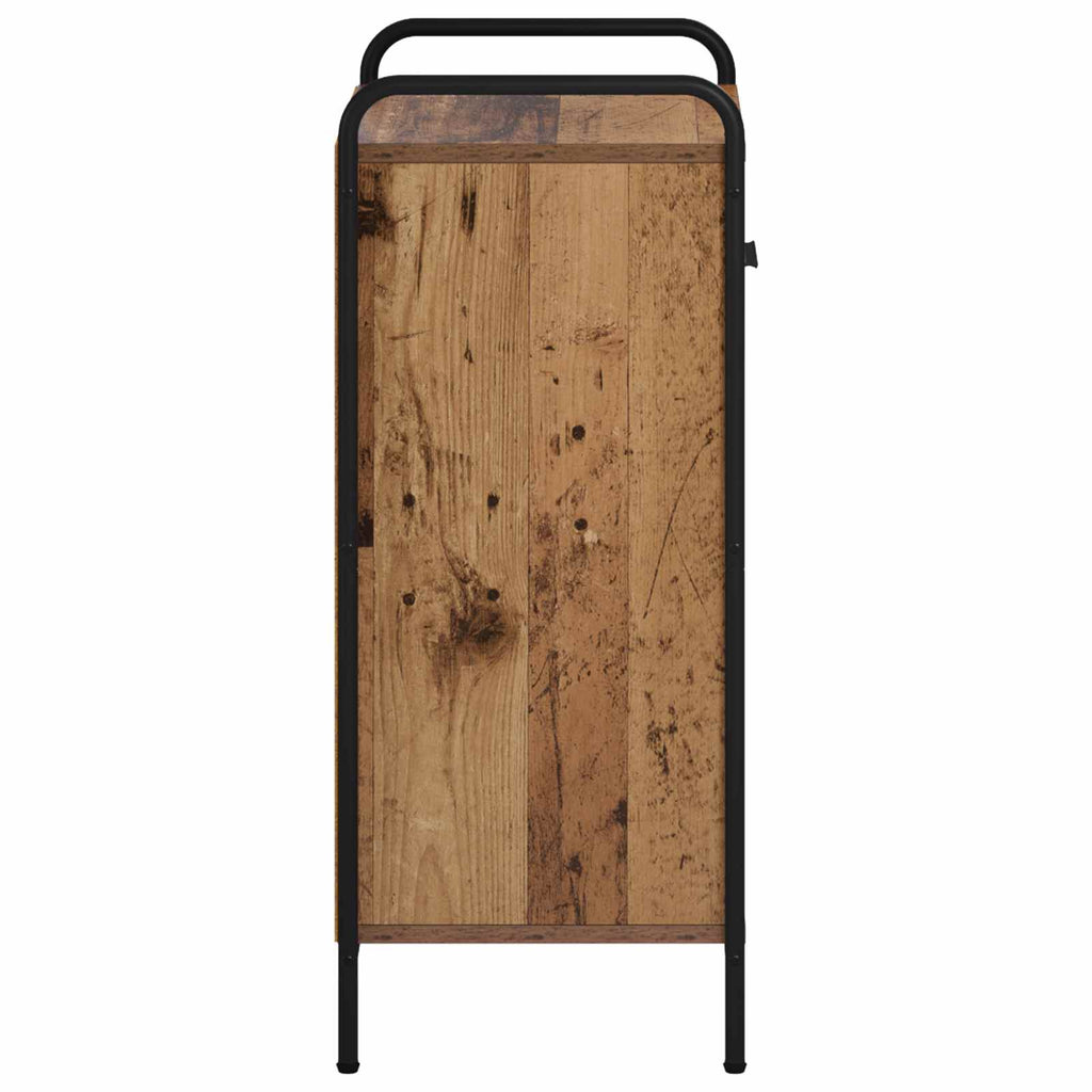 vidaXL Bufet Stare drewno 97 x 33 x 81 cm Drewno inżynieryjne