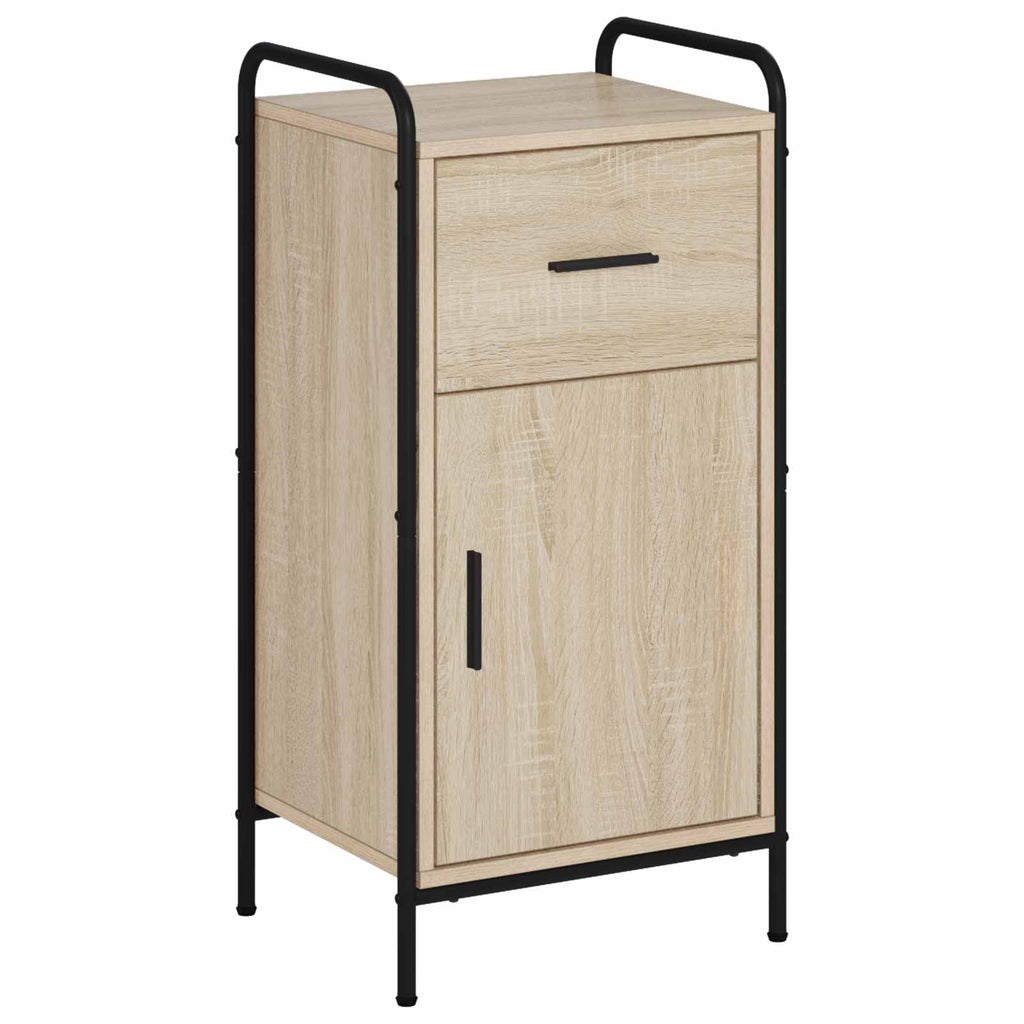 vidaXL Bufet dąb Sonoma 97 x 33 x 81 cm Drewno inżynieryjne