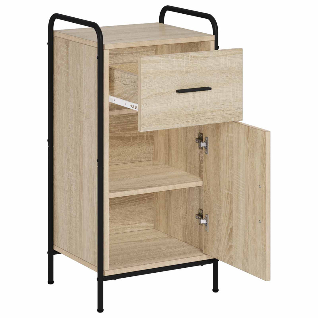 vidaXL Bufet dąb Sonoma 97 x 33 x 81 cm Drewno inżynieryjne