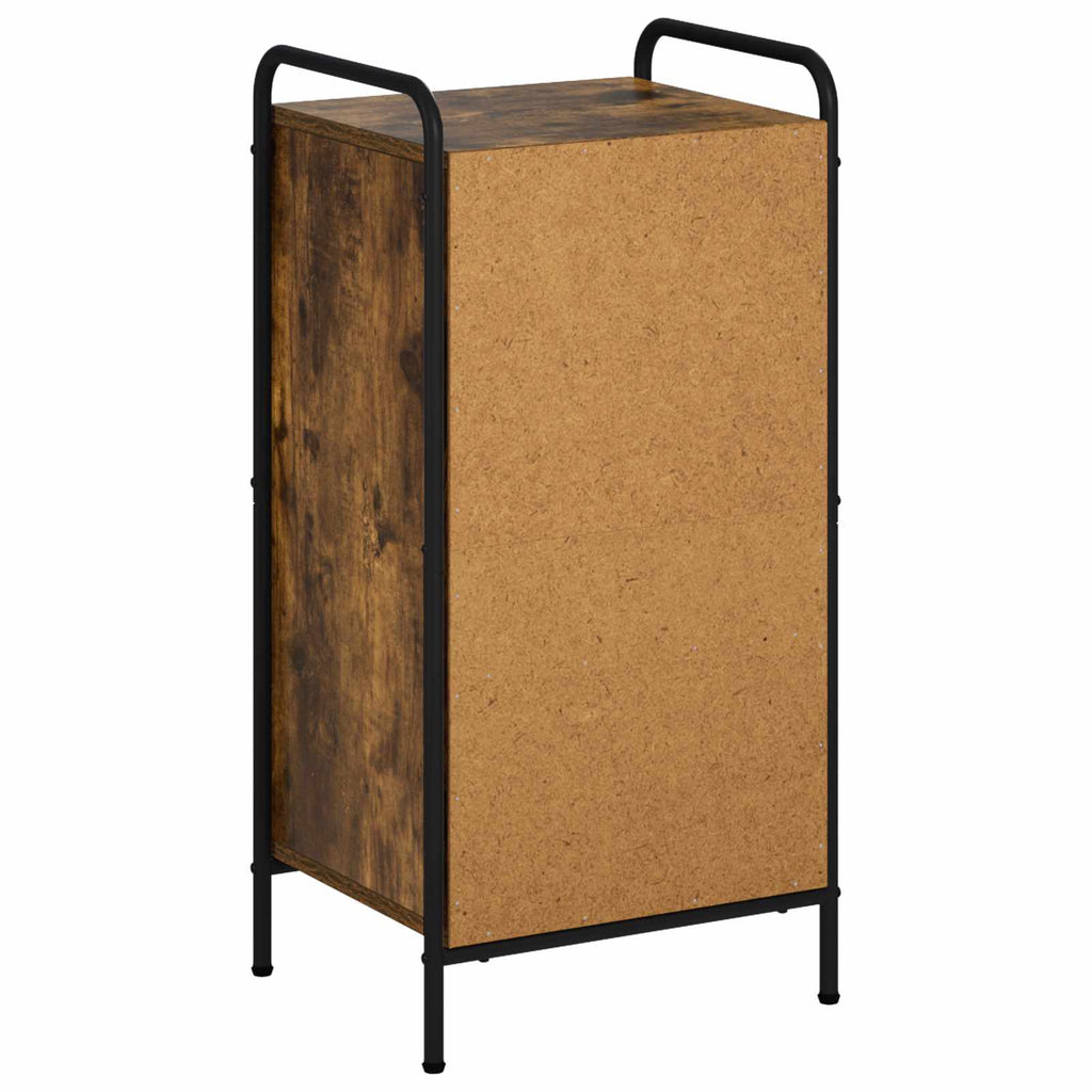vidaXL Bufet Dąb wędzony 97 x 33 x 81 cm Drewno inżynieryjne
