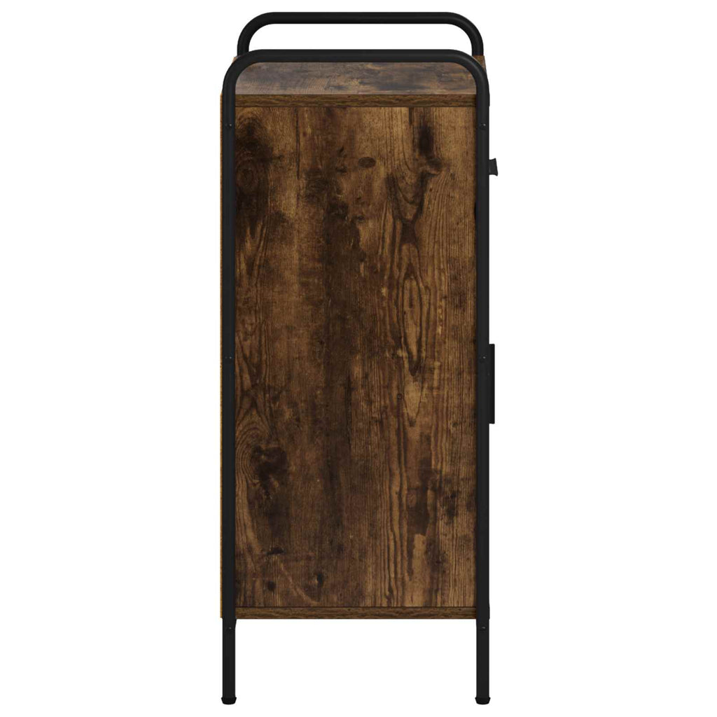 vidaXL Bufet Dąb wędzony 97 x 33 x 81 cm Drewno inżynieryjne