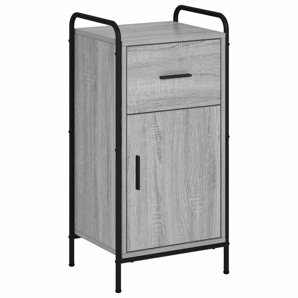 vidaXL Bufet Szary Sonoma 97 x 33 x 81 cm Drewno inżynieryjne