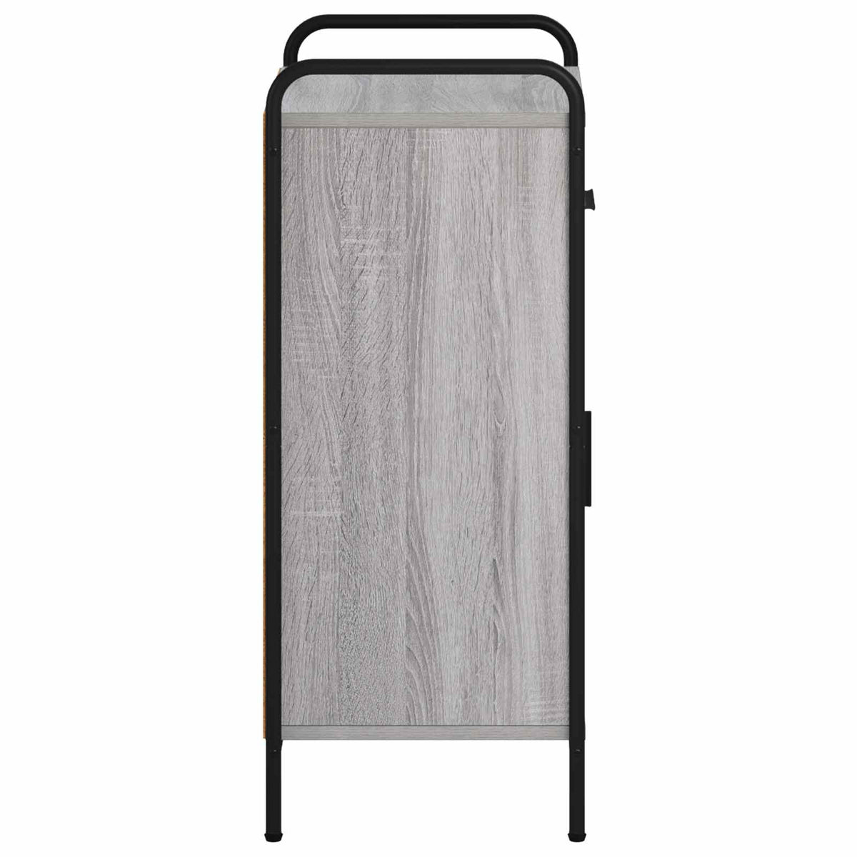 vidaXL Bufet Szary Sonoma 97 x 33 x 81 cm Drewno inżynieryjne