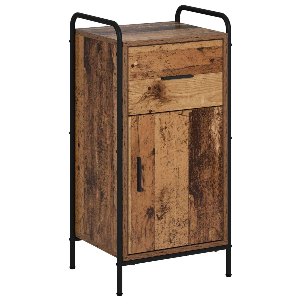 vidaXL Bufet Stare drewno 97 x 33 x 81 cm Drewno inżynieryjne