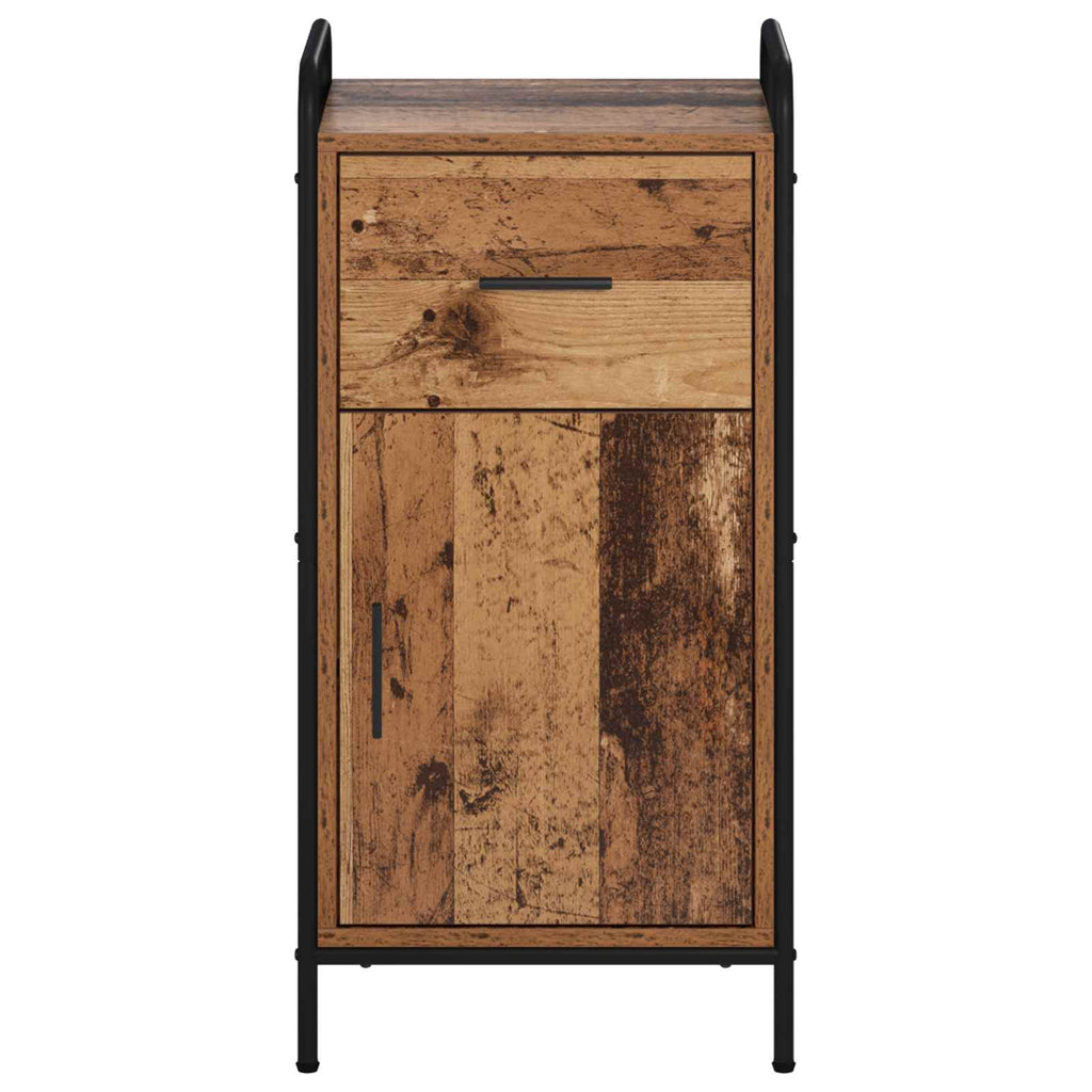 vidaXL Bufet Stare drewno 97 x 33 x 81 cm Drewno inżynieryjne