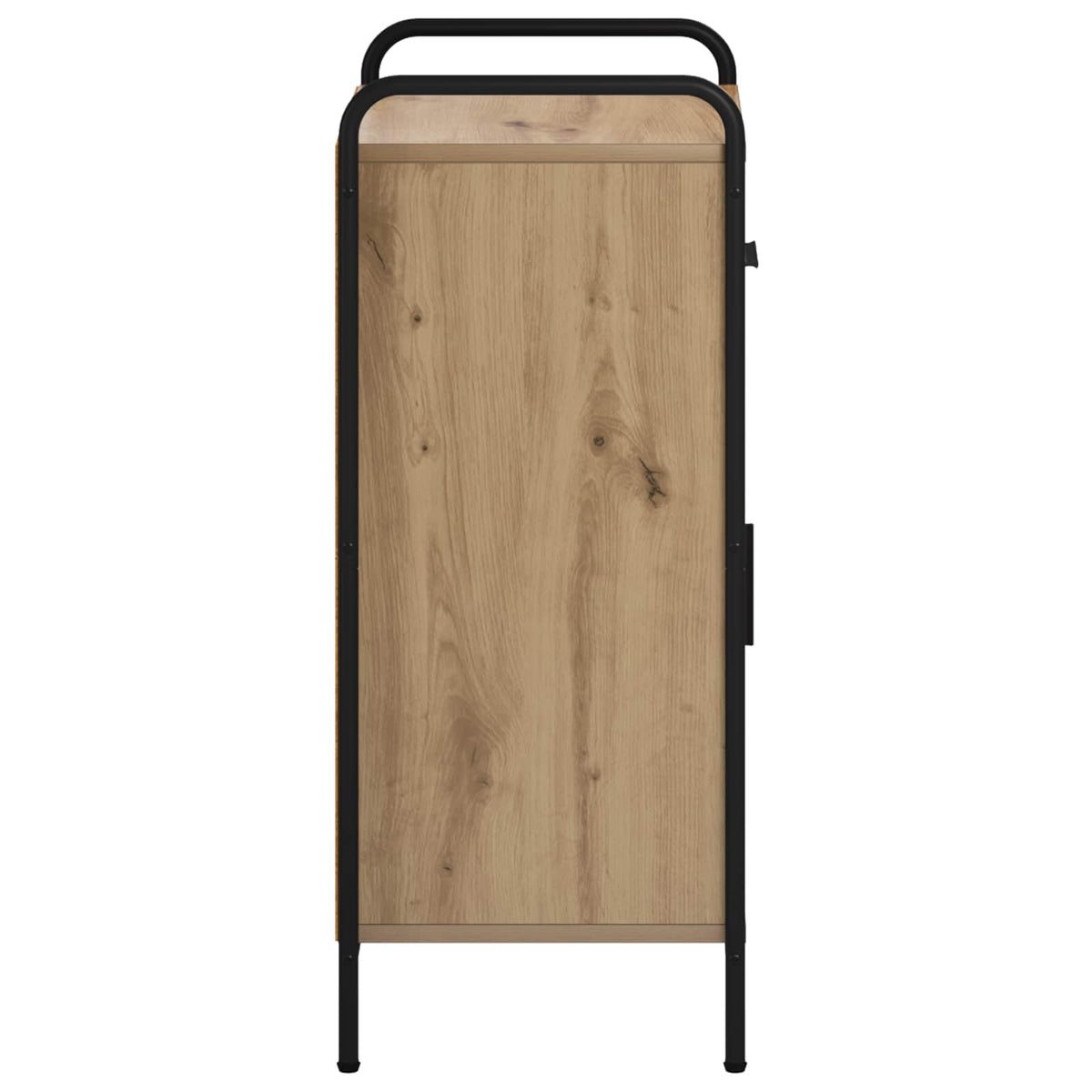 vidaXL Bufet Dąb artisan 97 x 33 x 81 cm Drewno inżynieryjne