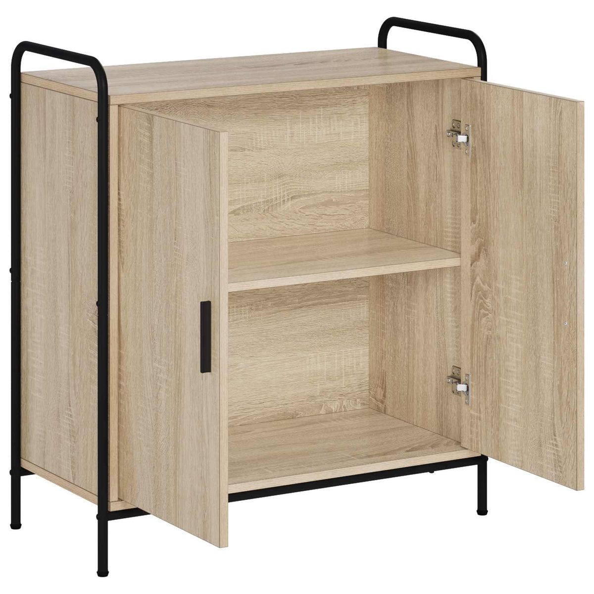 vidaXL Bufet dąb Sonoma 97 x 33 x 81 cm Drewno inżynieryjne