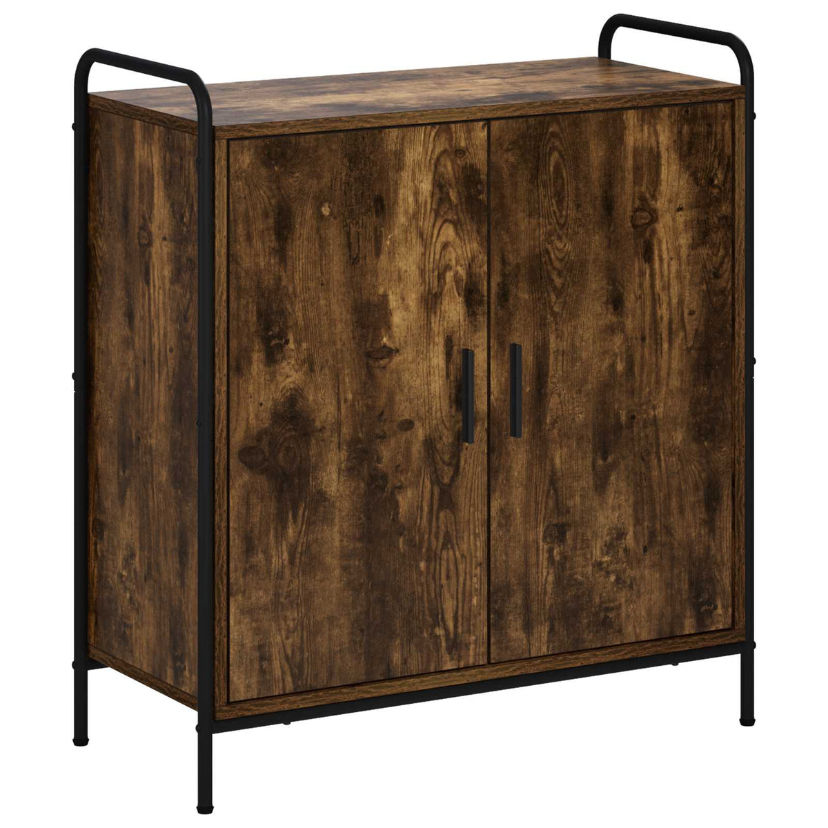 vidaXL Bufet Dąb wędzony 97 x 33 x 81 cm Drewno inżynieryjne
