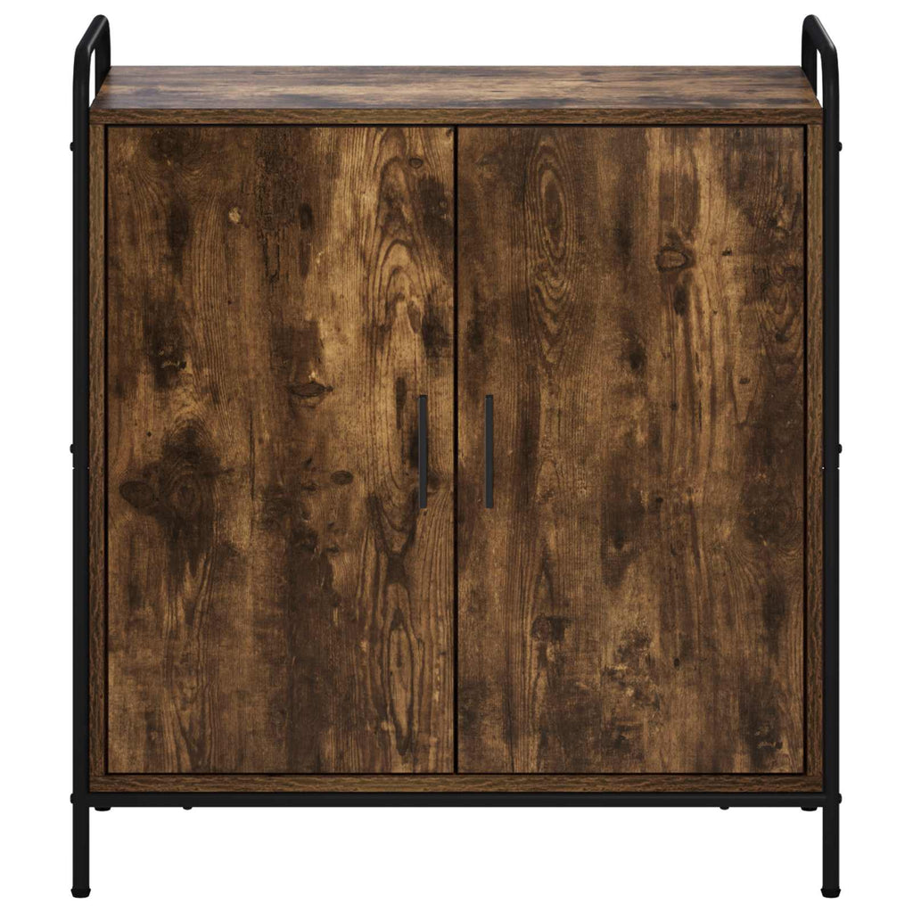 vidaXL Bufet Dąb wędzony 97 x 33 x 81 cm Drewno inżynieryjne