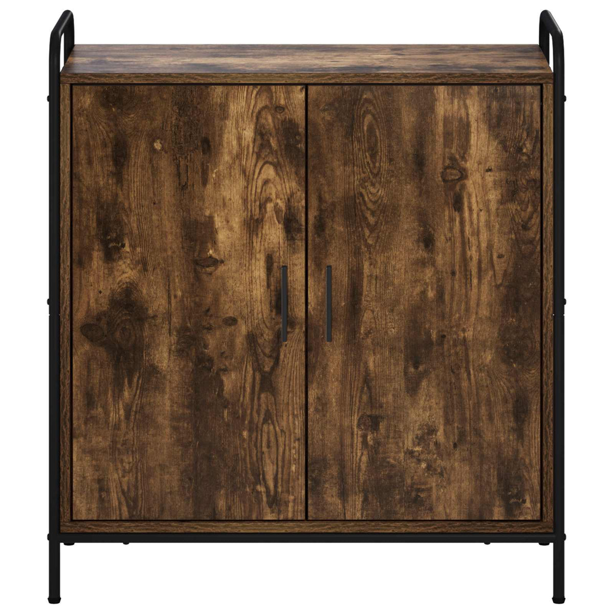 vidaXL Bufet Dąb wędzony 97 x 33 x 81 cm Drewno inżynieryjne