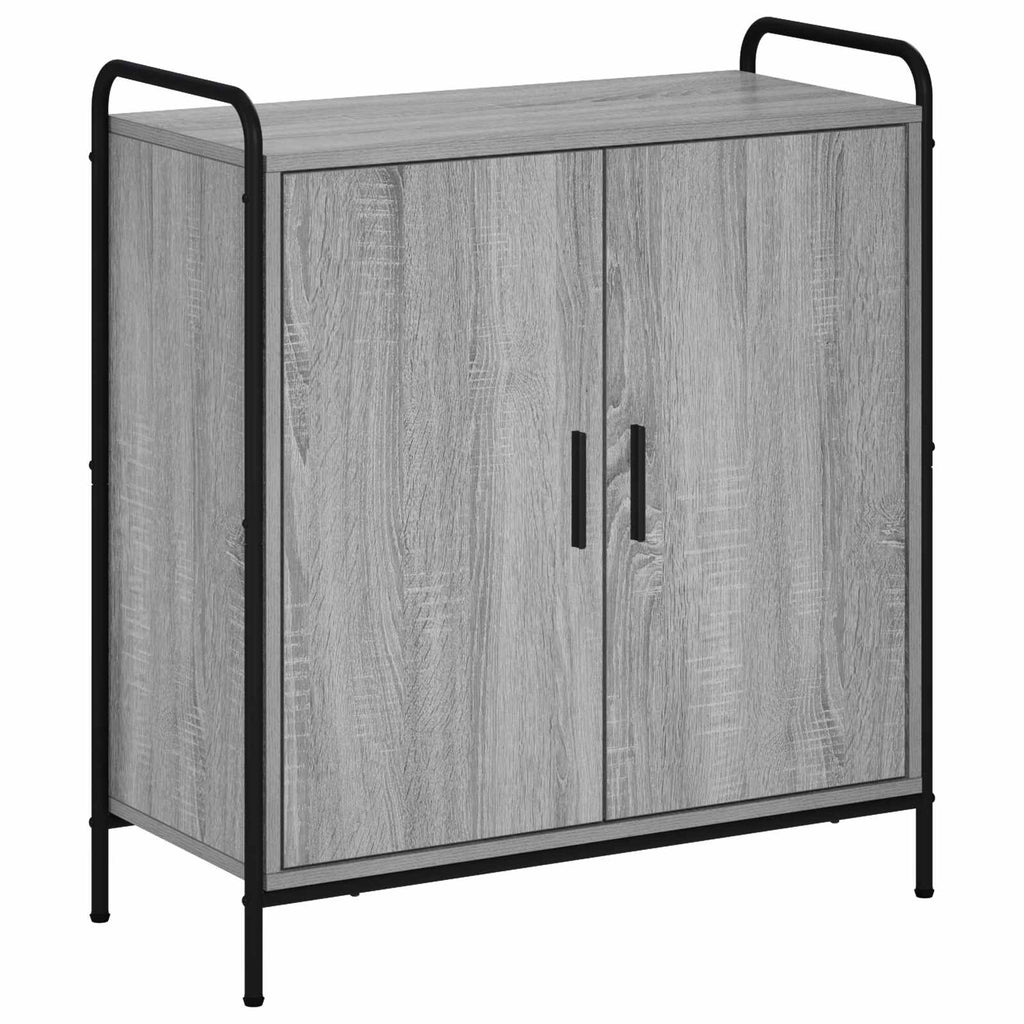 vidaXL Bufet Szary Sonoma 97 x 33 x 81 cm Drewno inżynieryjne