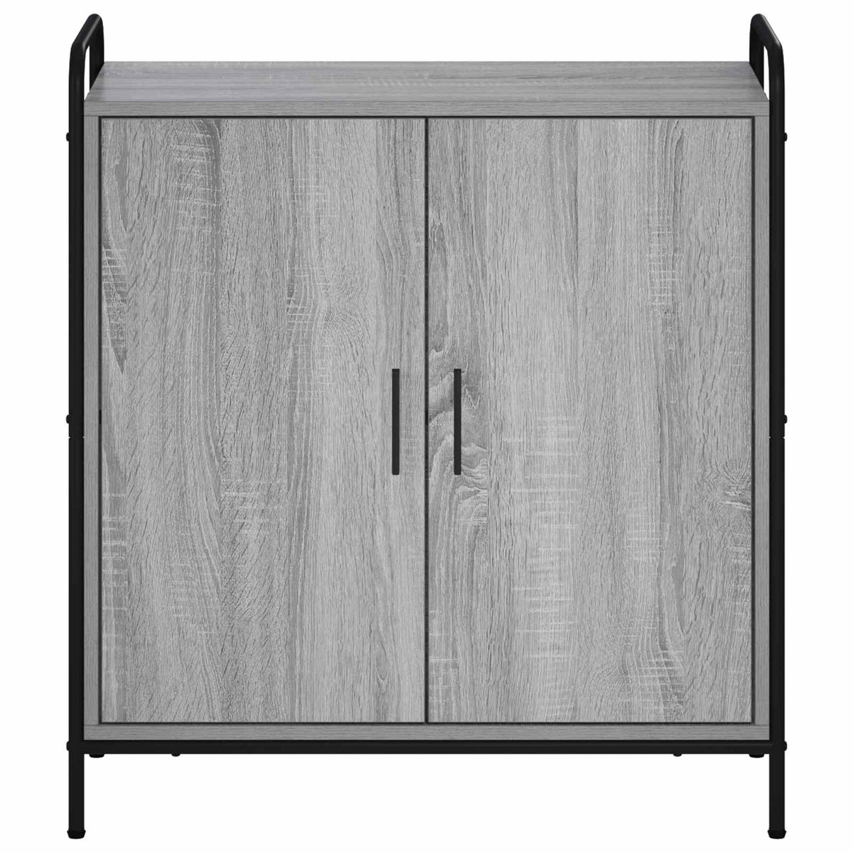 vidaXL Bufet Szary Sonoma 97 x 33 x 81 cm Drewno inżynieryjne