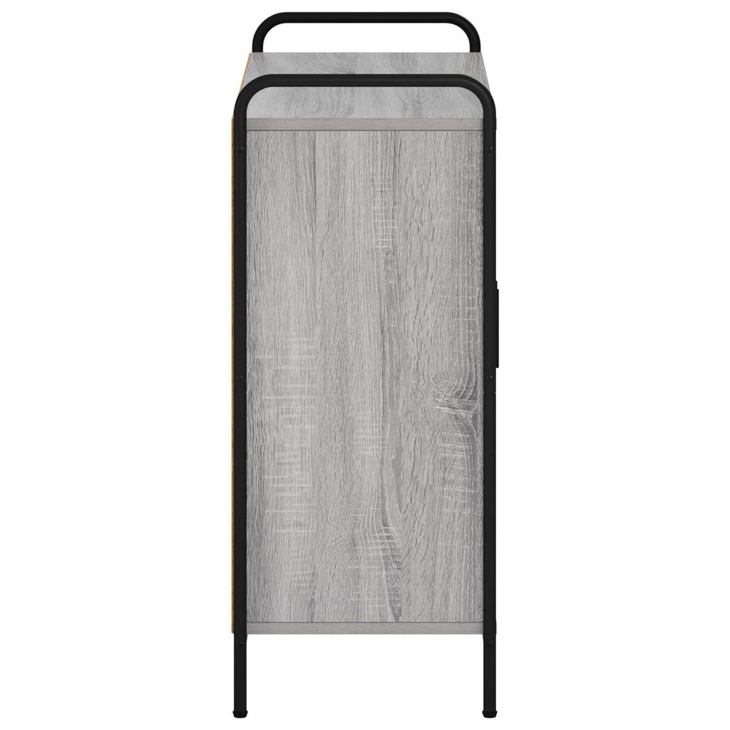 vidaXL Bufet Szary Sonoma 97 x 33 x 81 cm Drewno inżynieryjne