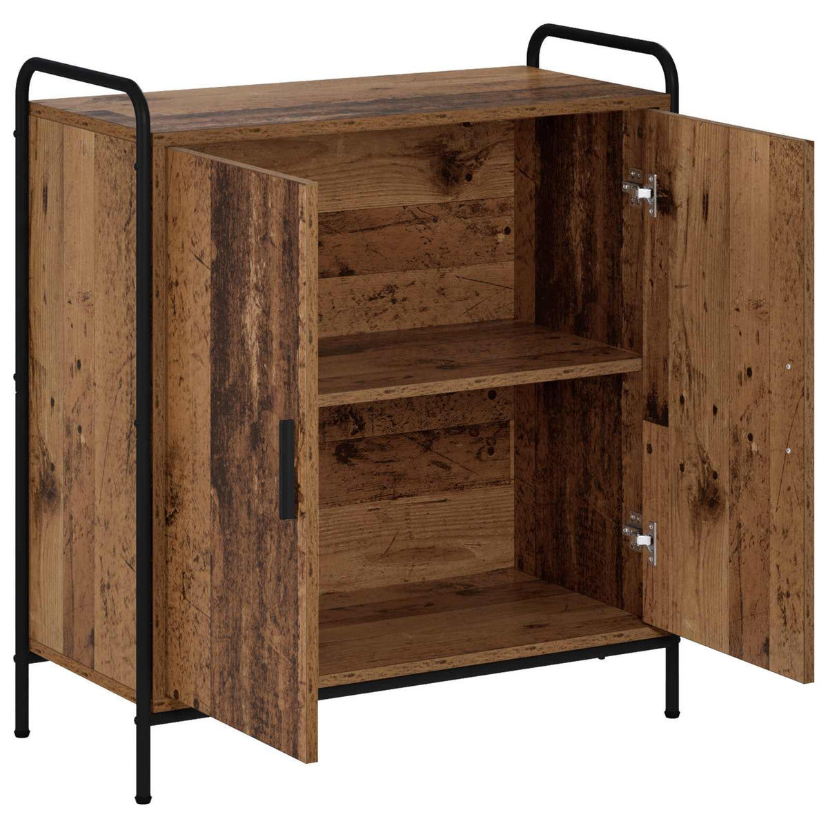 vidaXL Bufet Stare drewno 97 x 33 x 81 cm Drewno inżynieryjne
